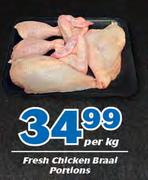 Fresh Chicken Braai Portions-Per Kg
