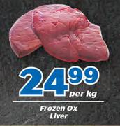 Frozen Ox Liver-Per Kg