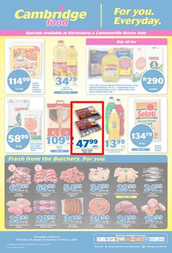 Cambridge Food Klerksdorp : January Month End (24 Jan - 5 Feb 2019), page 1