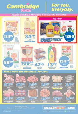 Cambridge Food Klerksdorp : January Month End (24 Jan - 5 Feb 2019), page 1