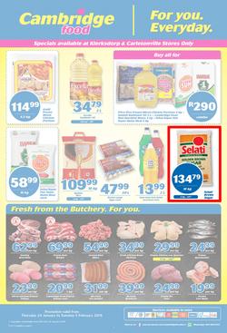 Cambridge Food Klerksdorp : January Month End (24 Jan - 5 Feb 2019), page 1