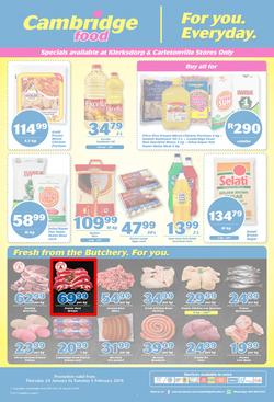 Cambridge Food Klerksdorp : January Month End (24 Jan - 5 Feb 2019), page 1