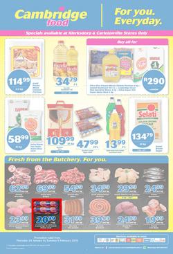 Cambridge Food Klerksdorp : January Month End (24 Jan - 5 Feb 2019), page 1