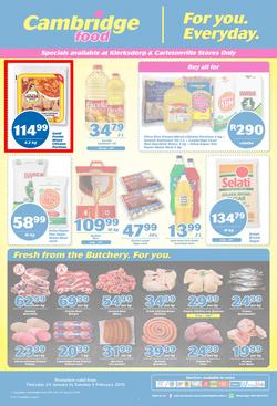Cambridge Food Klerksdorp : January Month End (24 Jan - 5 Feb 2019), page 1