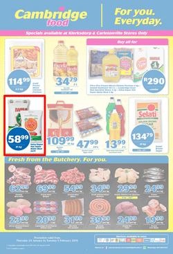Cambridge Food Klerksdorp : January Month End (24 Jan - 5 Feb 2019), page 1