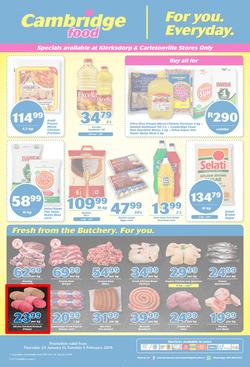 Cambridge Food Klerksdorp : January Month End (24 Jan - 5 Feb 2019), page 1