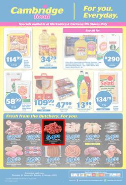 Cambridge Food Klerksdorp : January Month End (24 Jan - 5 Feb 2019), page 1