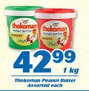 Thokoman Peanut Butter 1Kg-Each