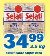 Selati White Sugar 2.5Kg-Each