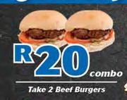 Take 2 Beef Burgers