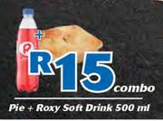 Pie+Roxy Soft Drink 500ml