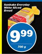 Sunbake Everyday White Sliced Bread-700g