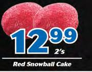 Red Snowball Cake-2's