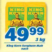 King Korn Sorghum Malt 3Kg-Each