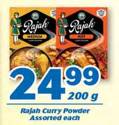Rajah Curry Powder 200g-Each