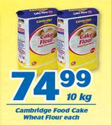 Cambridge Food Cake Wheat Flour 10Kg-Each