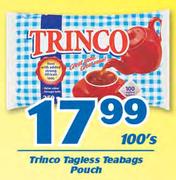 Trinco Tagless Teabags Pouch-100's
