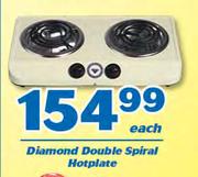 Diamond Double Spiral Hotplate-Each