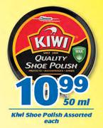 Kiwi Shoe Polish 50ml-Each