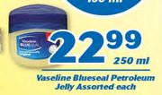 Vaseline Blueseal Petroleum Jelly 250ml-Each