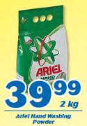 Ariel Hand Washing Powder 2Kg-Each