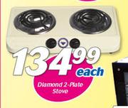 Diamond 2 Plate Stove-Each