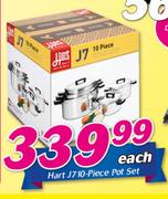 Hart J7 10 Piece Pot Set-Each