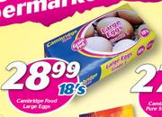 Cambridge Food Large-18's