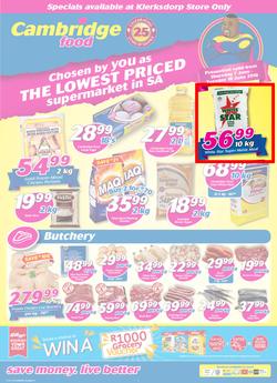 Cambridge Food Klerksdorp : June Mid Month (7 June - 19 June 2018), page 1