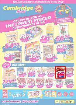 Cambridge Food Klerksdorp : June Mid Month (7 June - 19 June 2018), page 1