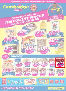 Cambridge Food Klerksdorp : June Mid Month (7 June - 19 June 2018), page 1