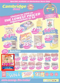 Cambridge Food Klerksdorp : June Mid Month (7 June - 19 June 2018), page 1