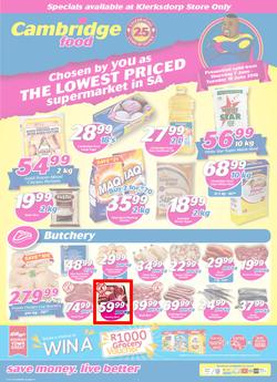 Cambridge Food Klerksdorp : June Mid Month (7 June - 19 June 2018), page 1