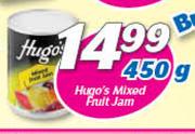 Hugo's Mixed Fruit Jam-450g