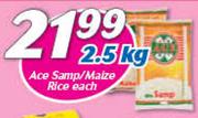 Ace Samp/Maize Rice-2.5Kg-Each
