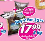 Golden Delight Rice-2 x 2Kg