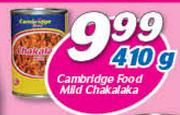 Cambridge Food Mild Chakalaka-410g 