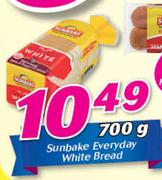 Sunbake Everyday White Bread-700g