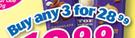 Cadbury Chocolate Slab Assorted-3 x 80g
