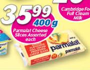 Parmalat Cheese Slices Assorted-400g Each