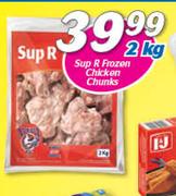 Sup R Frozen Chicken Chunks-2Kg