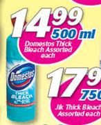 Domestos Thick Bleach Assorted-500ml Each