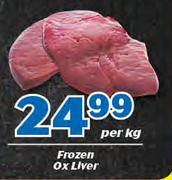 Frozen Ox Liver-Per kg