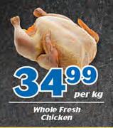 Whole Fresh Chicken-Per kg