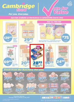 Cambridge Food Klerksdorp : May Mid Month (9 May - 21 May 2019), page 1