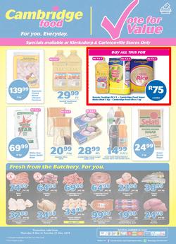 Cambridge Food Klerksdorp : May Mid Month (9 May - 21 May 2019), page 1