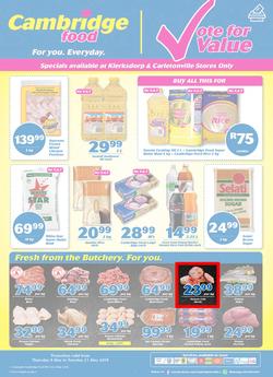 Cambridge Food Klerksdorp : May Mid Month (9 May - 21 May 2019), page 1