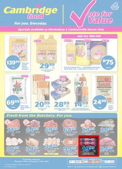 Cambridge Food Klerksdorp : May Mid Month (9 May - 21 May 2019), page 1