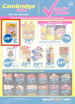 Cambridge Food Klerksdorp : May Mid Month (9 May - 21 May 2019), page 1
