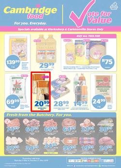 Cambridge Food Klerksdorp : May Mid Month (9 May - 21 May 2019), page 1
